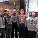Some of our Young Leaders and their Explorer friends.