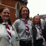 Seeone Cubs leaders; Helen Savery, Sarah Maslen & Sue Belson