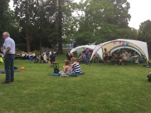 Band concert in Castle Gardens